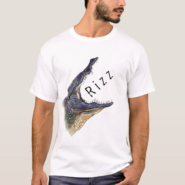 T-shirt Chemise Croco Rizz (Devant)