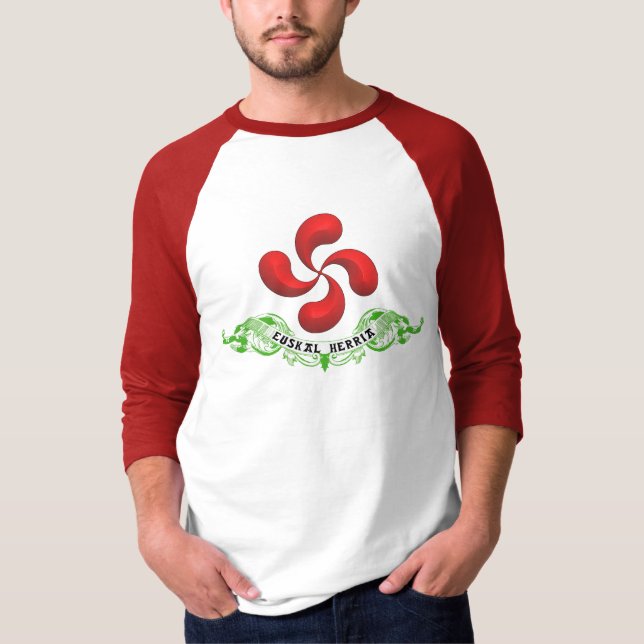 T-shirt Chemise croisée Basque (Devant)