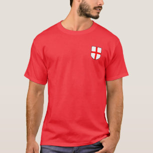 T-shirt Chemise croisée de l'Angleterre St George