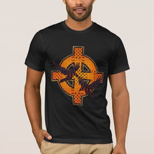 T-shirt Chemise croisée de Viking (Devant)