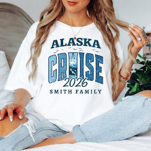 T-shirt Chemise Croisière en Alaska 2026, Voyage en Croisi