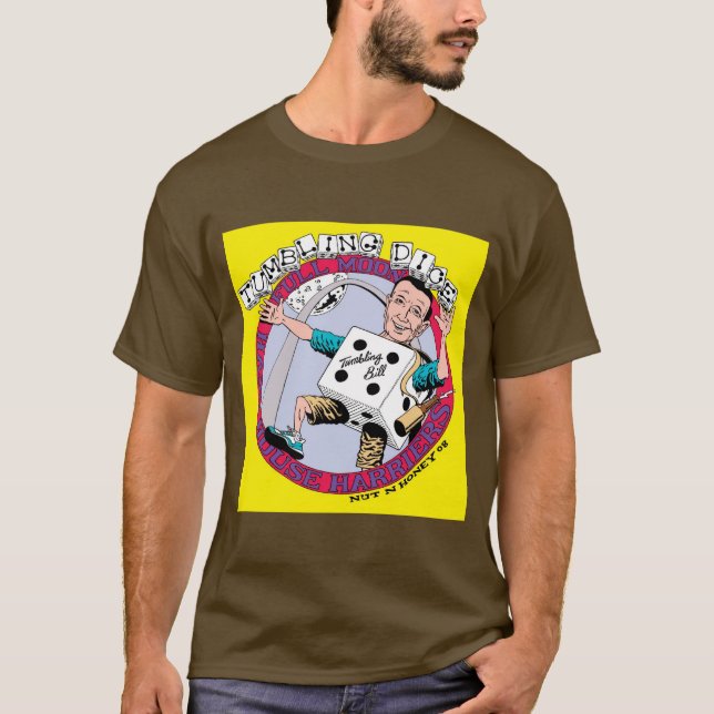 T-shirt Chemise croulante de gâchis de Pleine lune de (Devant)