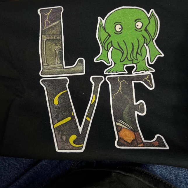 T-shirt Chemise Cthulhu LOVE (Créateur téléchargé)