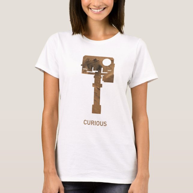 T-shirt Chemise curieuse (Devant)