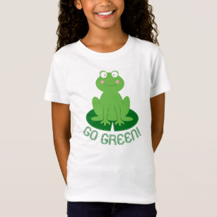 T-Shirt Chemise Cute Frog "Devenez écolo"