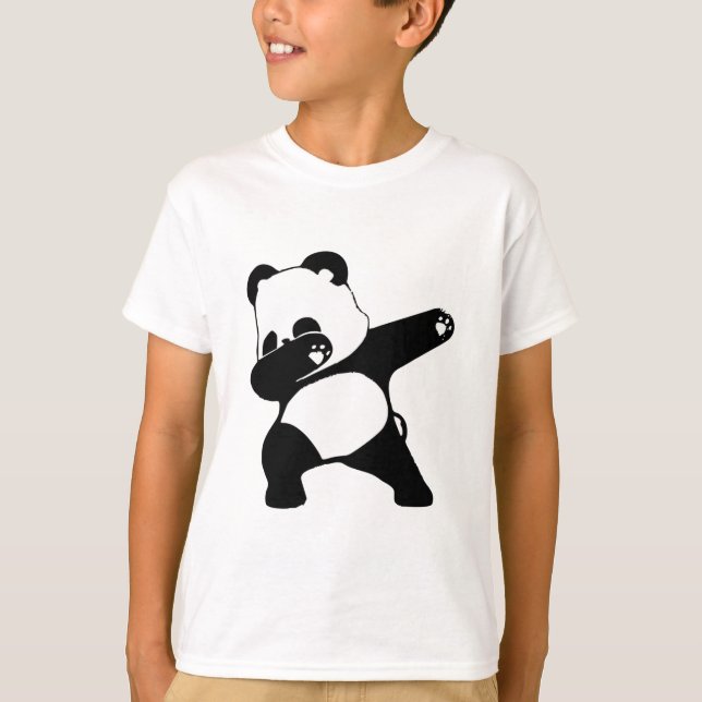 T-shirt Chemise Dabbing Panda (Devant)