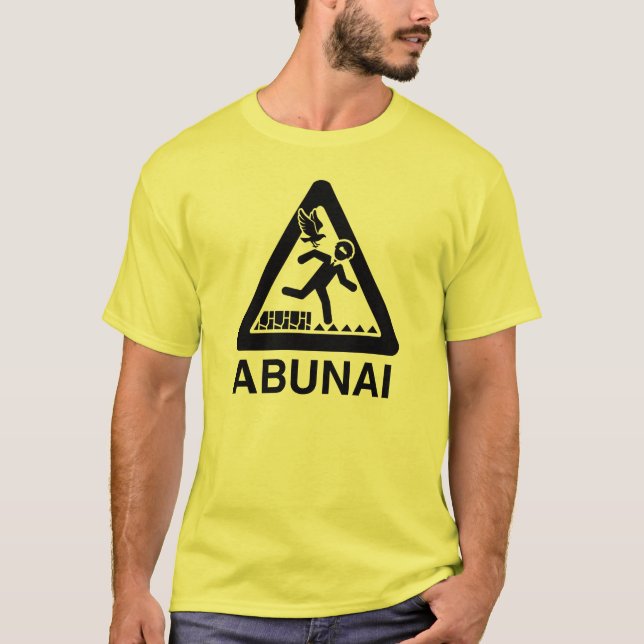 T-shirt Chemise d'Abunai, logo clair (Devant)