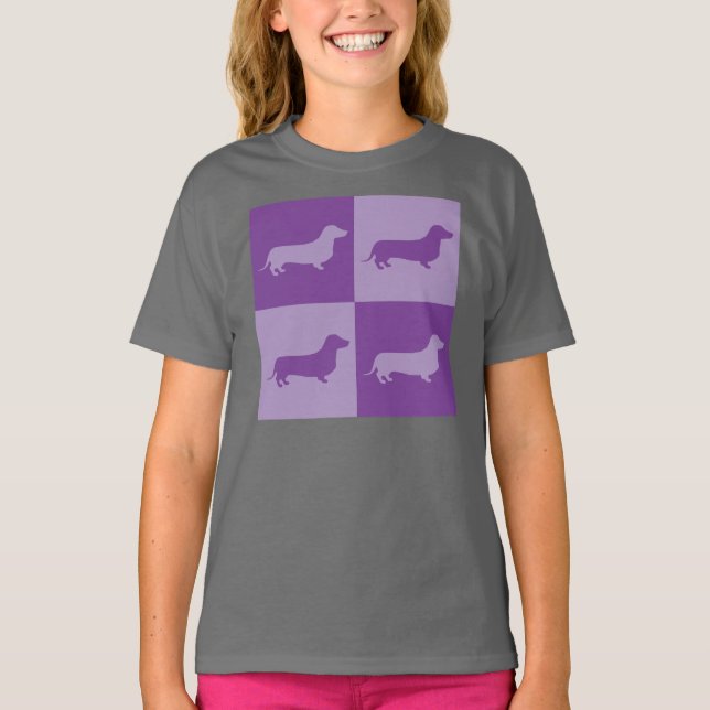 T-shirt Chemise Dachshund (Devant)