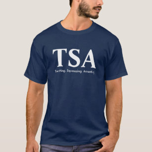 T-shirt Chemise d'acronymes de TSA