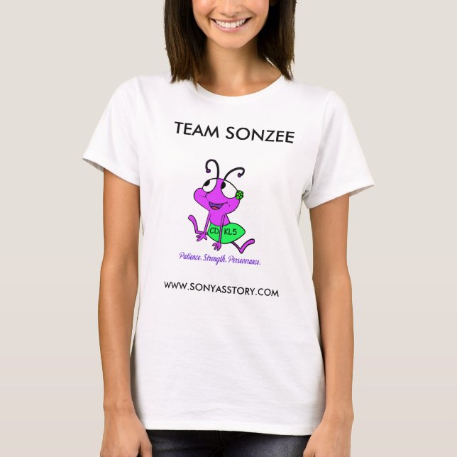 T-shirt Chemise d'Active de Sonzee d'équipe (Devant)