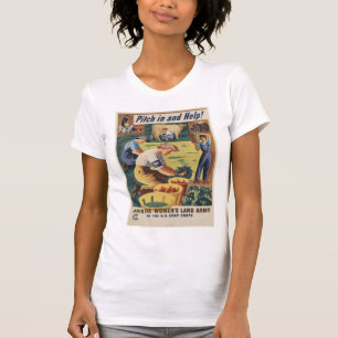 T-shirt Chemise d'affiche patriotique 2ème guerre mondiale