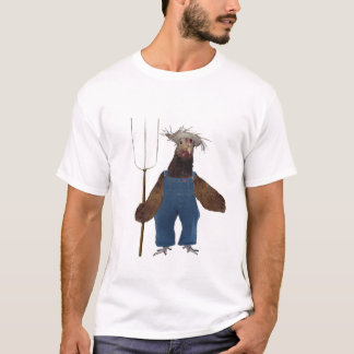 T-shirt Chemise d'agriculteur de poulet