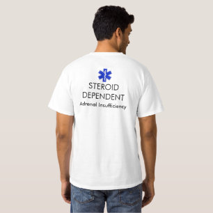 T-shirt Chemise d'alerte Médicale : Réservoir d'insuffisan