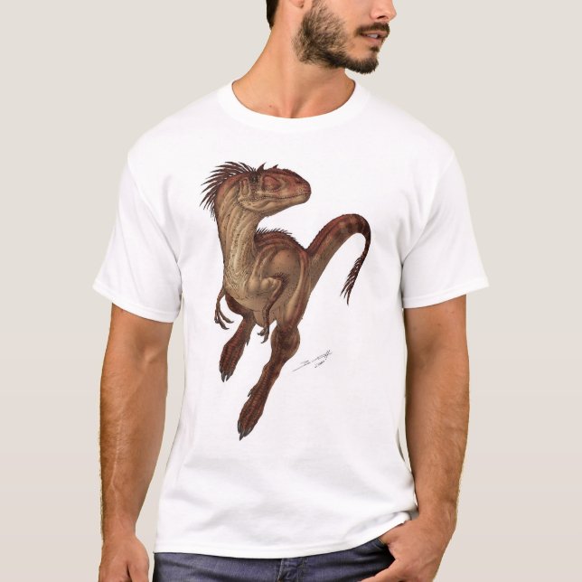T-shirt Chemise d'Allosaurus (Devant)