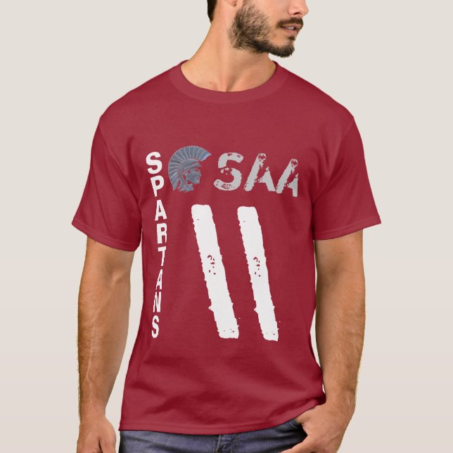 T-shirt Chemise d'alpha de SAA (Devant)