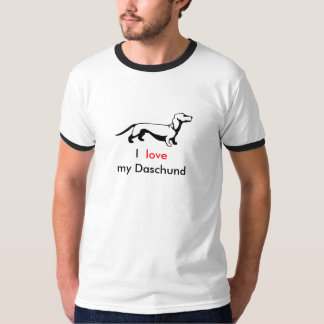 T-shirt Chemise d'amants de Daschund