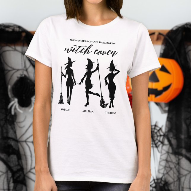 T-shirt Chemise d'amitié Trois sorcières Coven Halloween (Créateur téléchargé)