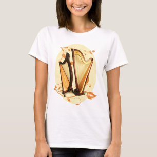 T-shirt Chemise d'amour d'harpe
