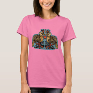 T-shirt Chemise d'amour d'oiseau