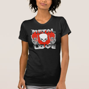 T-SHIRT CHEMISE D'AMOUR EN MÉTAL DE DAMES