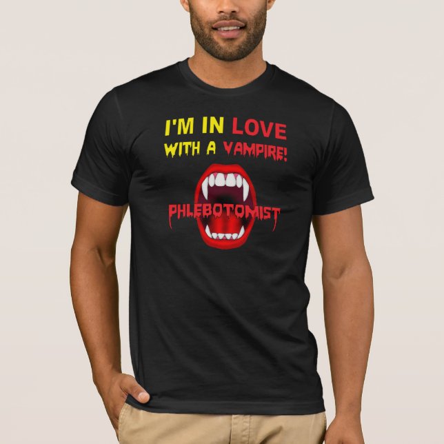 T-shirt Chemise d'amour phlébotomiste 2 (Devant)