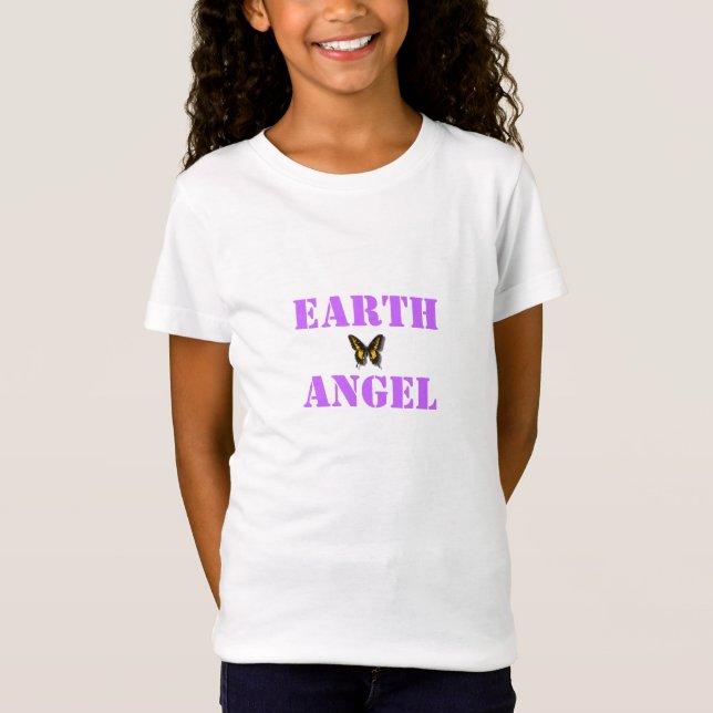 T-Shirt Chemise d'ange de la terre (Devant)