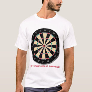 T-shirt Chemise Dangereuse Chemise Drôle Humour Planche de