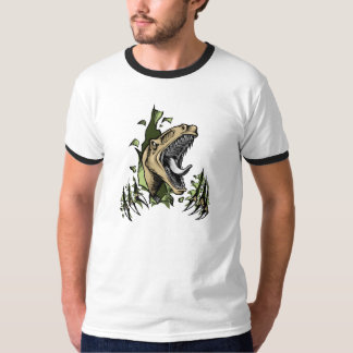 T-shirt Chemise dangereuse de dinosaure de Raptor