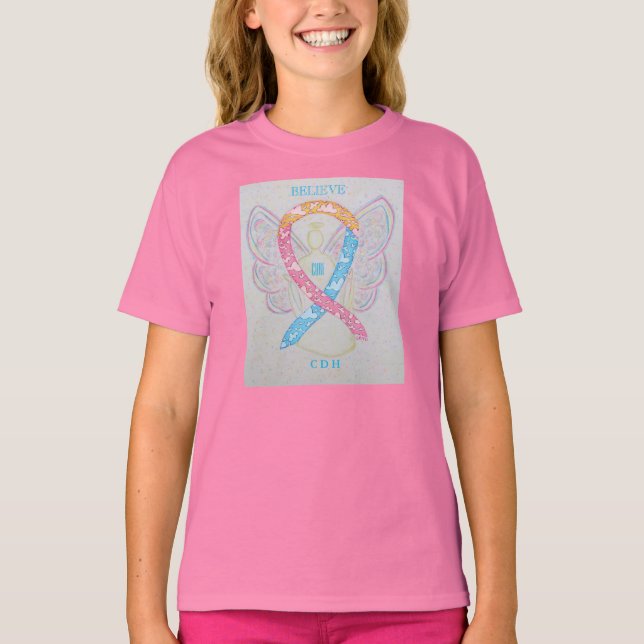 T-shirt Chemise d'angle de ruban hernie diaphragmatique co (Devant)