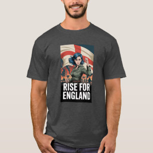 T-shirt Chemise d'Angleterre drapeau patriotique St George