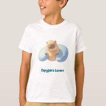 Chemise d'animal mignon pour les amateurs de capyb