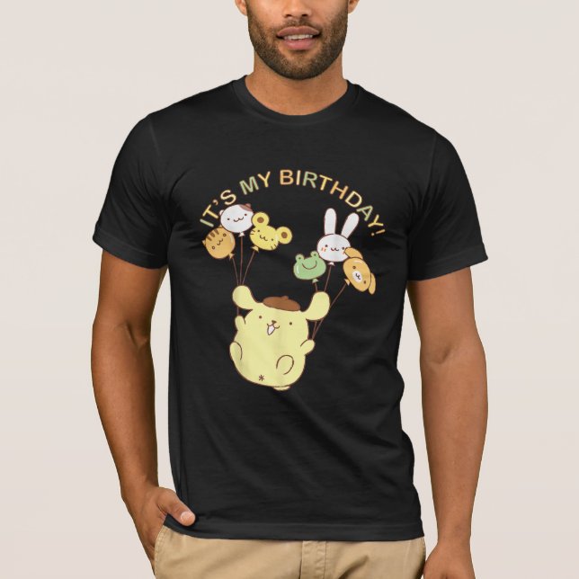 T-shirt Chemise d'anniversaire Cute Kawaii | Animal Balloo (Devant)