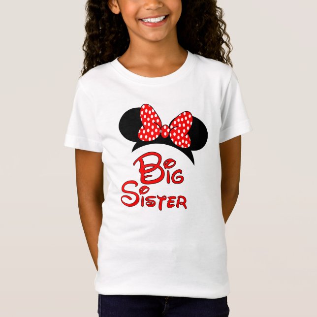 T-Shirt Chemise d'anniversaire de Minnie pour des filles (Devant)