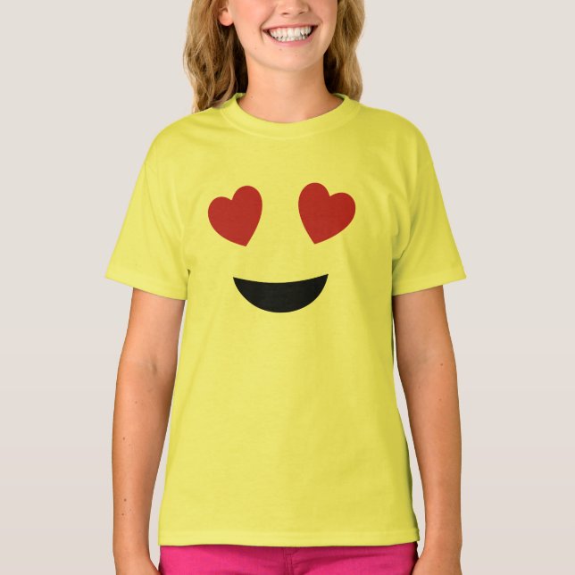 T-shirt Chemise d'anniversaire d'Emoji (Devant)