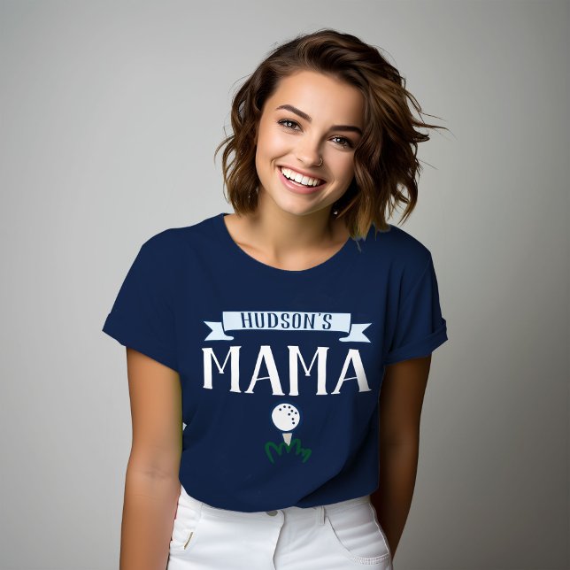T-shirt Chemise d'anniversaire personnalisée de la maman d (Créateur téléchargé)