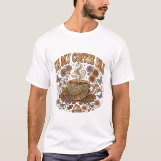 T-shirt Chemise Dans Mon Ère du Café - Amoureux du Café Ré