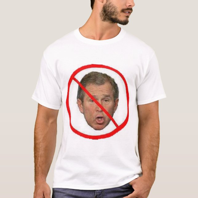 T-shirt Chemise d'Anti-Bush (Devant)