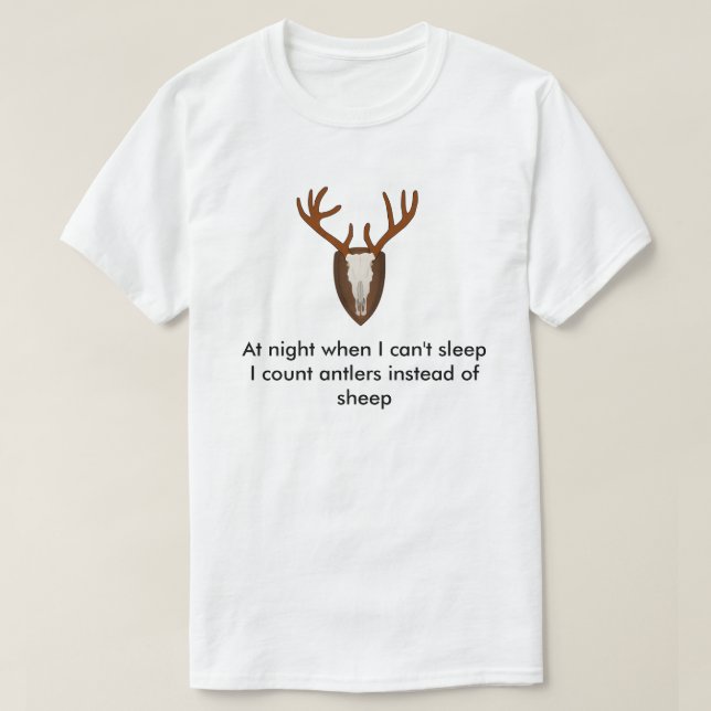 T-shirt Chemise d'Antler (Design devant)