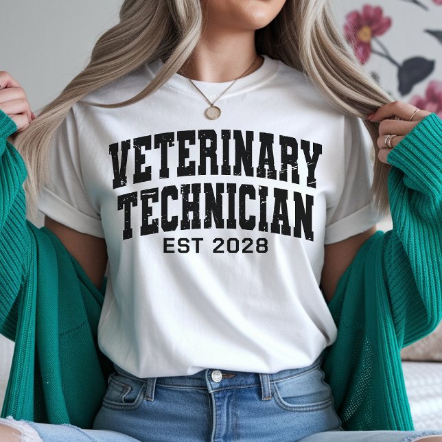 T-shirt Chemise d'appréciation de la technicienne vétérina (veterinary technician t-shirt, veterinary staff gift, veterinary week t-shirt, veterinary medicine,)