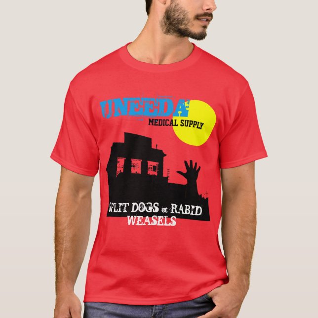 T-SHIRT CHEMISE D'APPROVISIONNEMENT MÉDICALE DE L'UNEEDA (Devant)