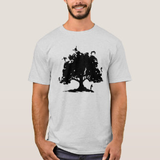T-shirt Chemise d'arbre de hip hop