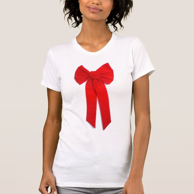 T-shirt Chemise d'arc de ruban (Devant)