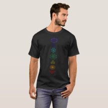 Chemise d'arc-en-ciel d'âge de Chakra de yoga