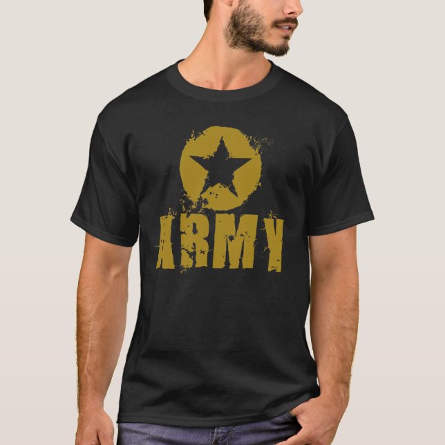 T-SHIRT CHEMISE D'ARMÉE (Devant)