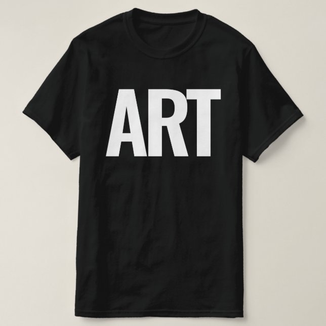 T-shirt chemise d'art (Design devant)