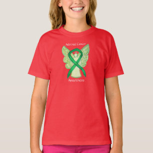 T-shirt Chemise d'art Ange de ruban de sensibilisation au 