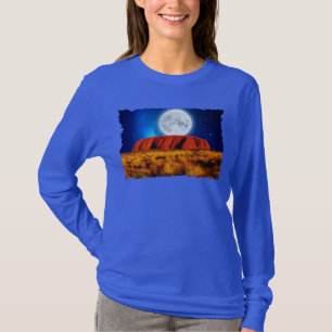 T-shirt Chemise d'art australienne de l'Outback Rock d'Ulu