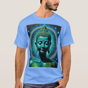 T-shirt Chemise d'art Bouddha des Lumières cosmiques