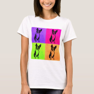 T-shirt Chemise d'art de bruit de Boston Terrier