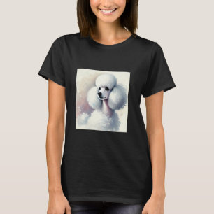 T-shirt Chemise d'art de caniche élégant pour les amateurs